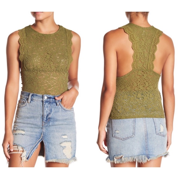 Free People Tops - ✨NEW✨FREE PEOPLE Lacey Tank